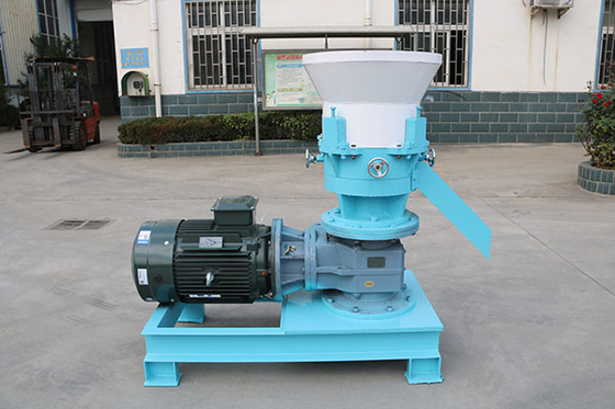 1-2TPH Feed Pellet Production Line 3-30mm Rice Husk Pellet Making Machine